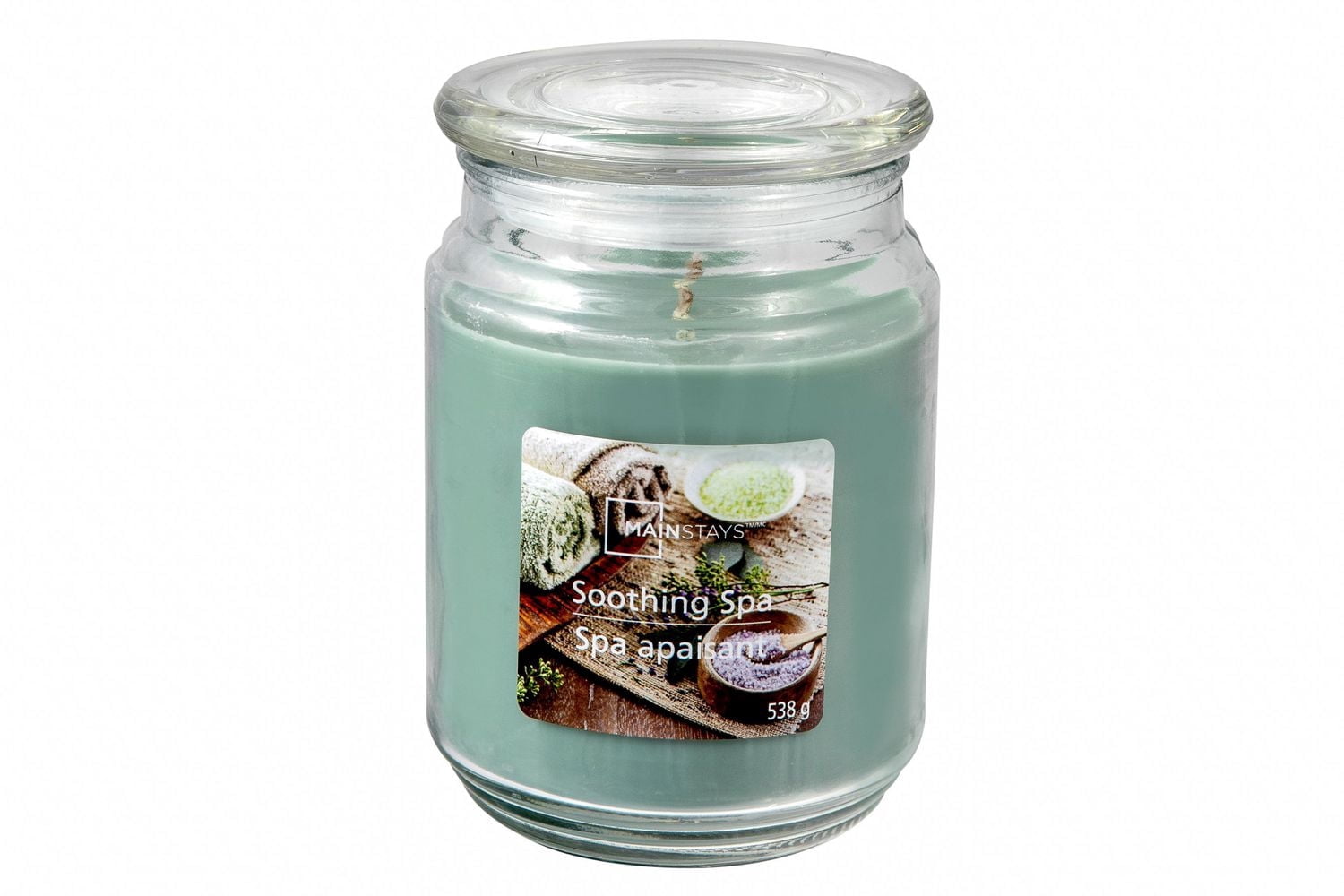 MAINSTAYS SOOTHING SPA 19OZ SCENTED JAR