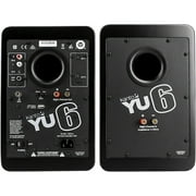 Kanto Living YU6 2-Way Powered Bookshelf Speakers (Pair, Onyx)