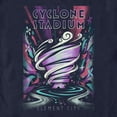 thumbnail image 2 of Men's Elemental Cyclone Stadium Poster  Graphic Tee Navy Blue Medium, 2 of 5