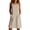 Khaki, variant on .Women's V Neck Flutter Short Sleeve Loose A-Line Midi Dress, Casual Flow Solid Color Swing Dress with Multi Colors.Black2.XL