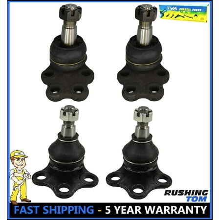 4 Front Ball Joint fits 2000 2001 Dodge RAM 1500 EXCEPT 4WD V6 (Best Ball Joints For Dodge Cummins)