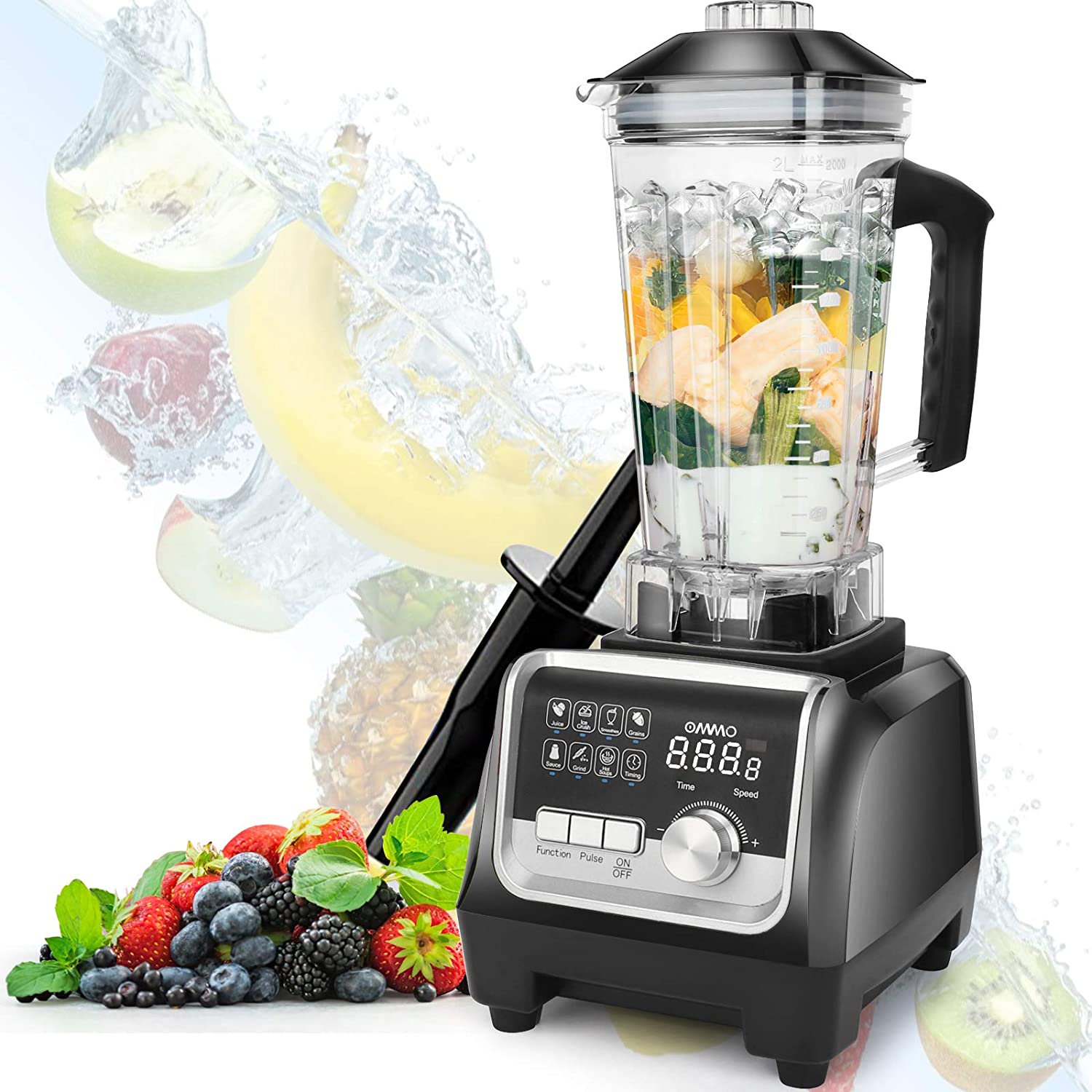 : Hamilton Beach Professional 1800W Blender with 64oz