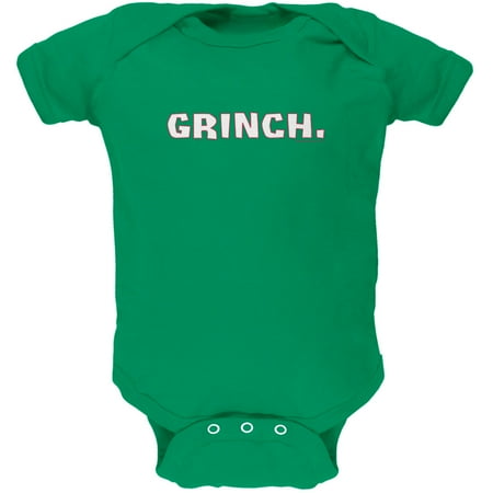 

Old Glory Grinch Soft Short Sleeve Baby One Piece
