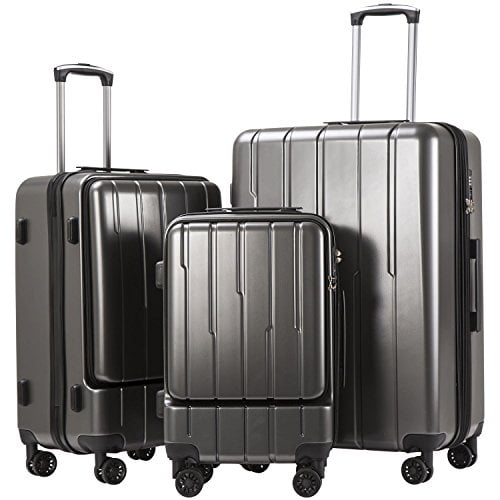 coolife expandable luggage set