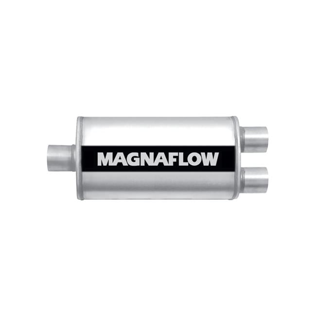 Magnaflow Muffler 12256 Stainless Oval 2.5/" in 2.5/" out 18/" body 24/" long