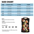 thumbnail image 6 of Bixox Men's Sushi Printed Shirt Sleeveless Fitness Tank Top-Large, 6 of 7