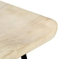 thumbnail image 6 of vidaXL Bar Stool Bar Seat Counter Height Island Stool for Pub Solid Mango Wood, 6 of 11