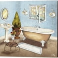 thumbnail image 2 of Great Art Now Master Bath by Elizabeth Medley 2 Piece Canvas Art Set Each 14"W x 14"H, 2 of 3