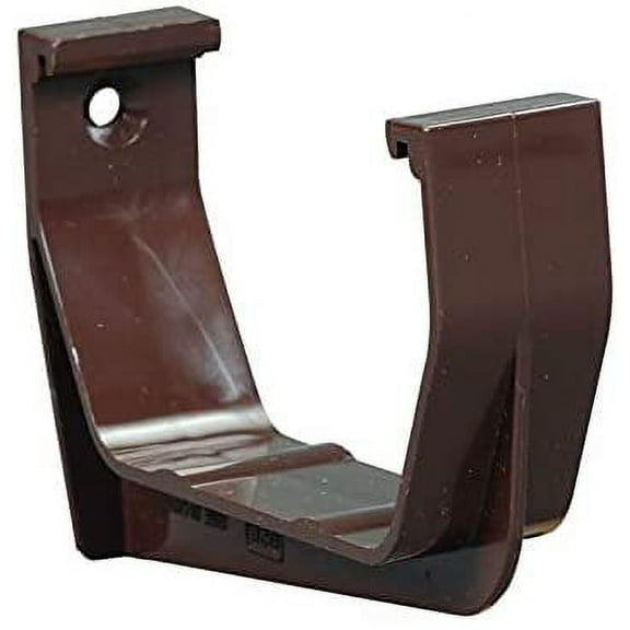 Amerimax 5.75 in. H x 3.25 in. W x 5.75 in. L Brown Vinyl Exterior Hook Bracket - Case of: 50;50