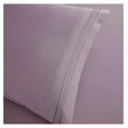 thumbnail image 6 of Bed Sheets, Premier 1800 Series Bed Sheet Set, Deep Pocket, Wrinkle, Fade, Stain Resistant, Luxury Soft Bedding Sheets & Pillowcases, Full, Dusty Purple, 6 of 7