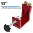 thumbnail image 1 of Pocket Hole Jigs For Woodworking High Grade Iron Home Improvement 3.54X3.54X1.57In Furniture Assembly 1Set, 1 of 5