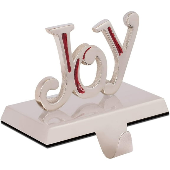 BirdRock Home Joy Stocking Holder for Holidays - Stainless Steel
