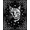 Black, Pattern 6, variant on ODIKA 4'x6' Machine Washable Non-Slip Area Rug, Mystical Feline Under Celestial Night Sky DIY Project High Traffic Rug, Black, 729844