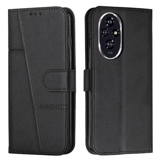 Funda Flip para FOXDOCK Honor 200 Pro 5G – Carcasa delgada y resistente a impactos con soporte para uso diario y profesional