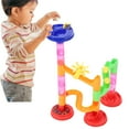 thumbnail image 3 of Race Track, Track Blocks Marble Bright Colors Softly Rounded Edges Interesting  For Babies 29pcs, 3 of 8