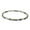 White, variant on Designer Jewelry 1542BK Cloisonne Bracelets BLACK