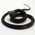 thumbnail image 1 of 1 Pcs 75cm Practical Jokes Interesting Prank Horror Fun Shocker Novelty Gadgets Funny Toys Animals Simulation cobra Snake Toysdark green He Qiyong unisex, 1 of 1