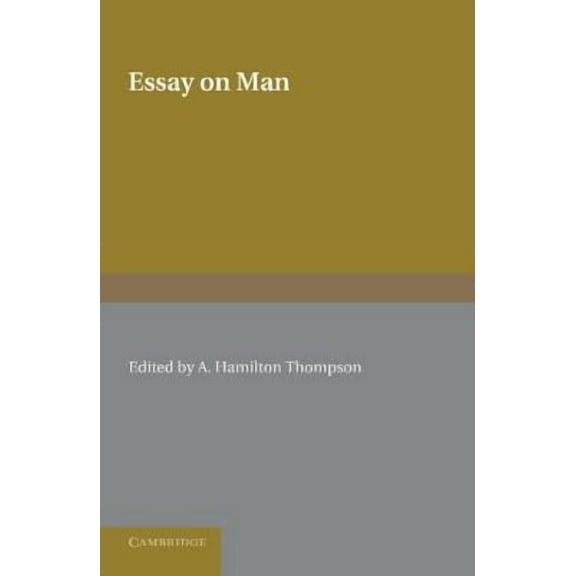 Essay on Man (Paperback)