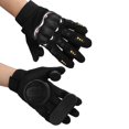 thumbnail image 3 of Guantes de triple deslizador con placa deslizante, equipo de protección para longboard, accesorio deportivo de protección (negro), 3 of 9