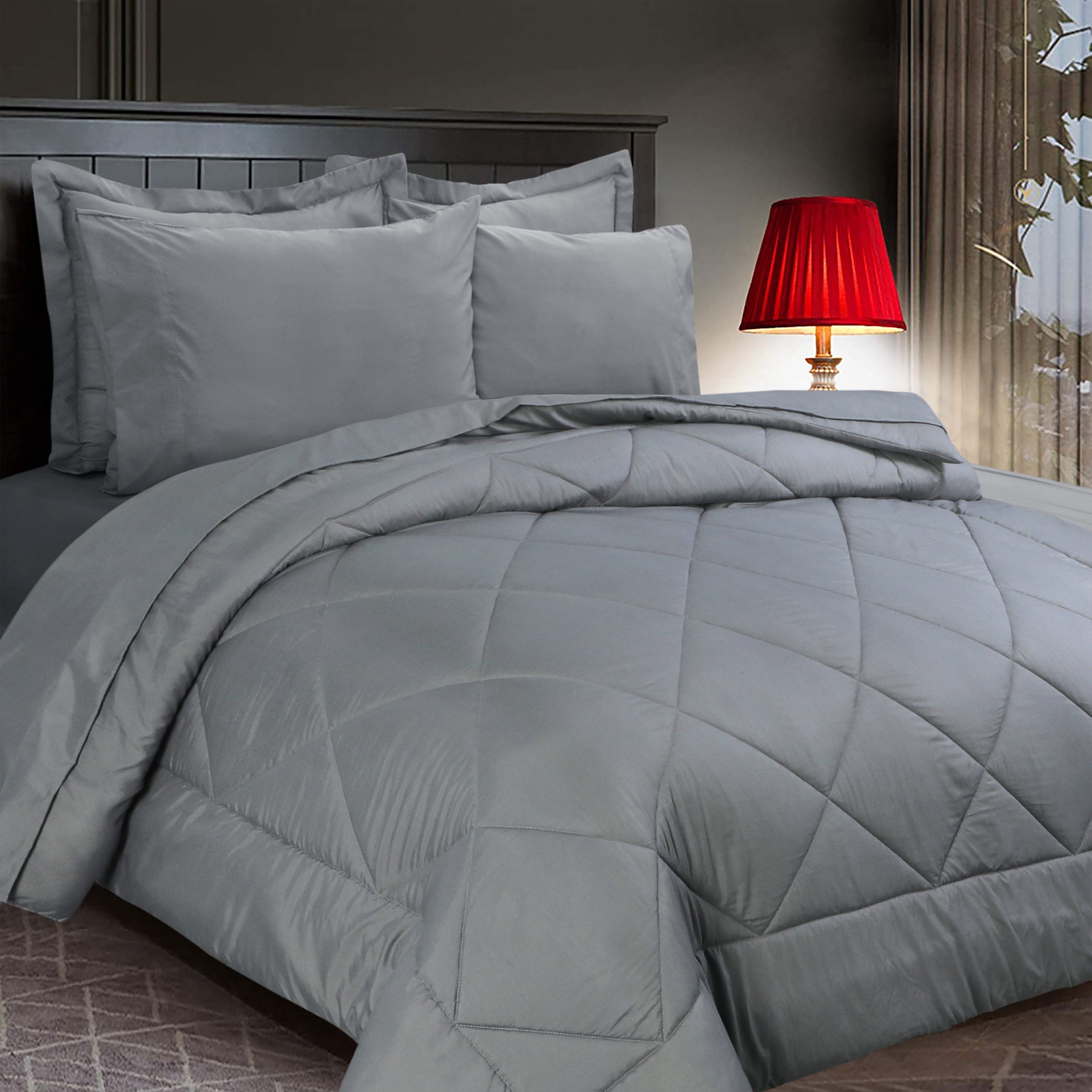 EnvioHome 100 Polyester Comforter for Queen Size Bed Soft Lightweight