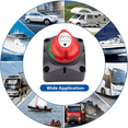 thumbnail image 5 of Battery Disconnect Switch,12V-48V Battery Power Cut Master Switch,Anti-Leakage Protection For Car RV Boat (Rotary On/Off), 5 of 9