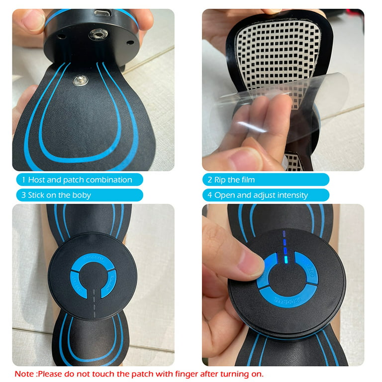 Mini Electric Massage Sticker, Sticker Muscle Pain Neck