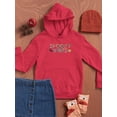 thumbnail image 3 of Colorful Spooky Vibes Hoodie Juniors -Image by Shutterstock,  Large, 3 of 4