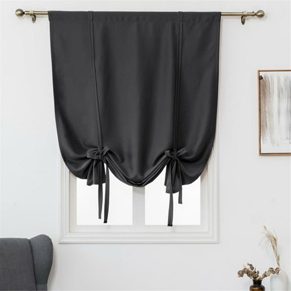 Curtain Polyester Curtains Curtains 60 * 120Cm Black A