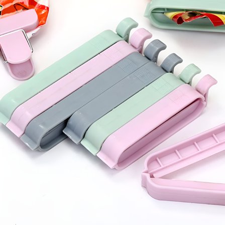 ACDANC 12 Pcs/set Sealer Meal Food Sealing Clip Bag Clips Storage