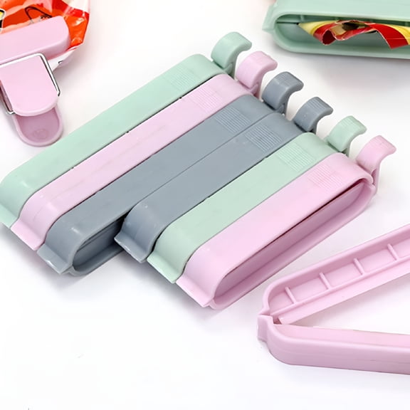 ACDANC 12 Pcs/set Sealer Meal Food Sealing Clip Bag Clips Storage