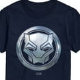thumbnail image 3 of Marvel Black Panther - Circle Logo - Men's Short Sleeve Graphic T-Shirt, 3 of 5