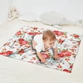thumbnail image 2 of Pioneer Flower Floral Print Pattern Blanket,Comfortable Soft Lamb Wool Throw Blanket,All Season,Warm Lightweight Blankets for Sofa Bed Couch Living Room Chair,30"x40", 2 of 4