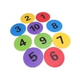 thumbnail image 2 of guohui 10 Pieces Non-slip Floor Markers, Flat Dots, Flexible, Wear-resistant PVC Discs, Colorful, 2 of 8