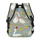 thumbnail image 4 of Easygdp Cute Farm Birds Mochila Ergonómica Versátil para Laptop - Múltiples Bolsillos, Correas Ajustables, Unisex para Escuela, Viajes y Actividades al Aire Libre-One Size, 4 of 5
