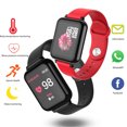 thumbnail image 4 of Reloj inteligente Ticfox Bluetooth 4.0 resistente al agua pulsera inteligente de presión arterial, 4 of 12