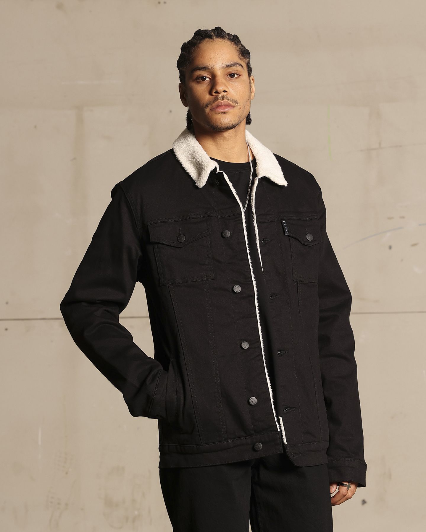 Wrangler Men's Sherpa Lined Denim Jacket - 74255PW - Walmart.com
