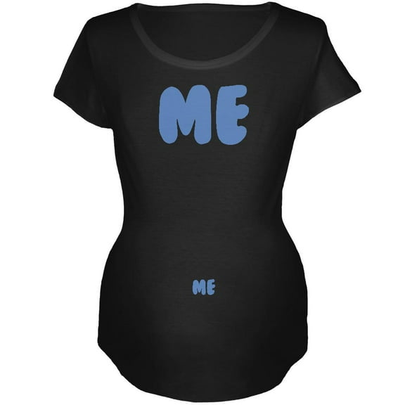 Big Me And Mini Me Funny Maternity Soft T Shirt