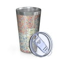 thumbnail image 2 of 16oz Tumblers Pioneer Flower Stainless Steel Vacuum Insulated Double Wall Travel Tumbler Cups Mug with Lid and Straw,Cleaning Brush for Coffee,Tea, 2 of 4