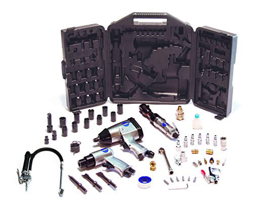 Trades Pro 71pcs DIY Starter Air Tool Accessories Kit Set w/ Case 