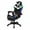 Red, variant on Piweml Gaming Chair with Bluetooth Speakers and RGB LED Lights Ergonomic Massage Computer Gaming Chair with Retractable Footrest Video Game Chair with High Back