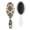 White-425, variant on Moon Phase Hair Brush – Witchy Aesthetic Detangler with Anti-Static Cushion, Bohemian Starry Night Design, Wooden Handle Paddle Brush