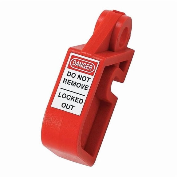 Brady Circuit Breaker Lockout,,Red,Clamp-On 873367