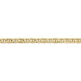 thumbnail image 3 of Solid 14k Yellow Gold Big Heavy 4.5mm Concave Anchor Mariner Chain Necklace 18" - with Secure Lobster Lock Clasp, 3 of 5