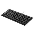 thumbnail image 4 of 6588 K-1000 78-key USB Powered Wired Keyboard Chocolate Keyboard Portable Office Keyboard Black, 4 of 7