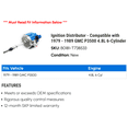 thumbnail image 2 of Ignition Distributor - Compatible with 1979 - 1989 GMC P3500 4.8L 6-Cylinder 1980 1981 1982 1983 1984 1985 1986 1987 1988, 2 of 2