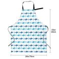 thumbnail image 5 of Bingfone Party Shark Cute Apron Gifts For Men, Women Professional Grade Chef Apron for Kitchen,BBQ & Grill, 5 of 8