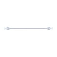 thumbnail image 2 of Mainstays 16-28 in. Cameron Adjustable Steel/Plastic Magnetic Drapery Rod, 7/16 in. Diameter, Silver, 2 of 8