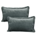 thumbnail image 4 of Home Soft Things 3 Piece Box Quilted Micromink Bedspread Set - Grey - King (102" x 90"), 4 of 6