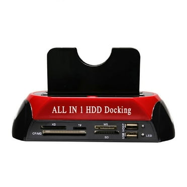 Milue IDE Hard Drive Enclosure and Dock Fast Speed For Desktop 2.5/3.5Inch HDDs