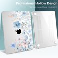 thumbnail image 4 of Funda DONGKE para MacBook Air M4 de 13,6 pulgadas con Touch ID, color azul, 4 of 7